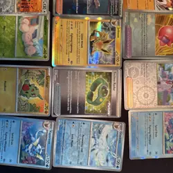 Pokemon Scarlet And Violet PRISMATIC EVOLUTIONS HOLO CARD LOT MINT 21 Rare - Image 5