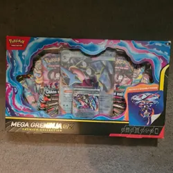 Pokemon TCG Mega Greninja EX Premium Collection Box Promo English Holo - Image 1