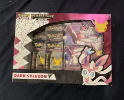 Pokemon TCG Celebrations Dark Sylveon V Collection Box Promo English 2021 - Image 1