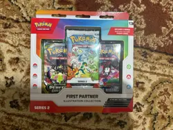 Pokemon TCG First Partner Illustration Collection Series 2 Box Promo 3 Cards - Image 1