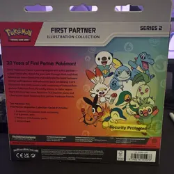 Pokemon TCG First Partner Illustration Collection Series 2 Box Promo 3 Cards - Image 2