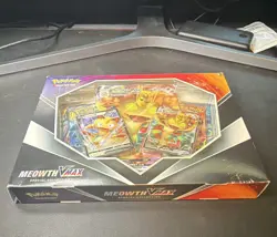 Pokemon TCG Meowth VMAX Special Collection Box Meowth Promo English 7 2020 - Image 1