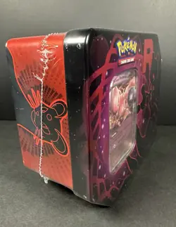 Pokemon TCG Team Rocket Mewtwo Tin Box 2025 5 Booster Packs Promo Card - Image 5