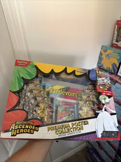 Pokemon TCG Ascended Heroes Gardevoir Poster Collection Box Brand New Sealed - Image 1