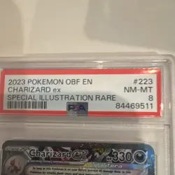 The Pokemon Company Charizard ex 223/197 PSA 8 Holo SIR Obsidian Flames 2023 EN - Image 2