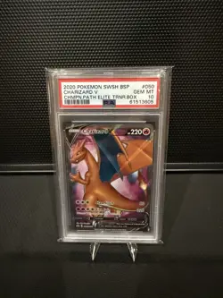 The Pokemon Company Charizard V SWSH050 Promo Holo ENG PSA 10 - Image 1
