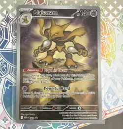 The Pokemon Company Alakazam 009 ME Mega Evolution Promo Holo EN 2025 - Image 1