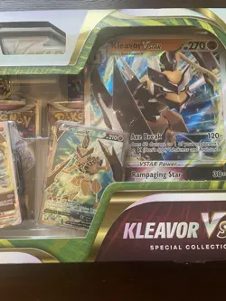 Pokemon TCG Kleavor VSTAR Special Collection Box Factory SEALED SWSH - Image 3