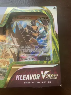 Pokemon TCG Kleavor VSTAR Special Collection Box Factory SEALED SWSH - Image 4