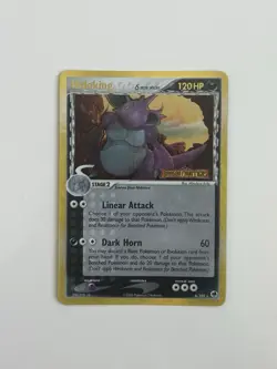 Pokemon TCG Nidoking 6/101 Dragon Frontiers Reverse Holo Stamp - Image 1