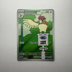 Pokemon TCG Pidgeotto 208/197 SV03 Obsidian Flames Illus Rare Holo - Image 1