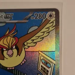 Pokemon TCG SV03 Obsidian Flames Pidgeot ex 225/197 SIR Holo English - Image 4