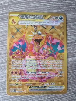 The Pokemon Company Charizard ex 228/197 Sv03 Obsidian Flames Hyper Rare FA Holo - Image 1