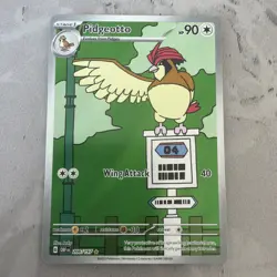 Pokemon Card - Pidgeotto Holo SV03: Obsidian Flames 208/197 - NM - Image 1