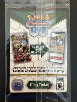 Glaceon EX Prismatic Evolutions Stamped Promo Card 026/131 Surprise Box Sealed - Image 2
