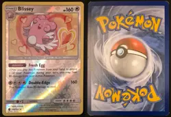 Blissey 102/145 Holo Holo Rare Guardians Rising Pokemon Reverse Holo LP - Image 1