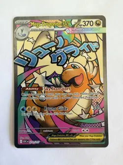 Pokemon TCG Mega Dragonite EX Evolutions 271/217 Secret Rare Holo - Image 1