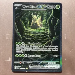 Pokemon TCG Wo-Chien ex 257/193 Paldea Evolved SIR Full Art Holo - Image 1