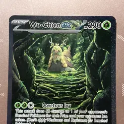 Pokemon TCG Wo-Chien ex 257/193 Paldea Evolved SIR Full Art Holo - Image 3