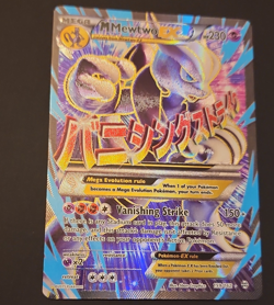 M Mewtwo EX Full Art Secret Rare Holo 159/162 2015 Pokemon TCG 230 HP - Image 1
