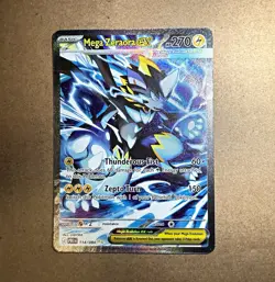 Pokemon TCG Mega Zeraora EX Holo Pokemon Card #114/084 270 HP English - Image 1