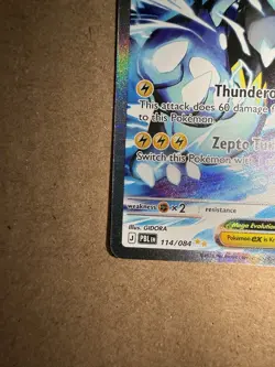 Pokemon TCG Mega Zeraora EX Holo Pokemon Card #114/084 270 HP English - Image 4