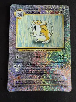 Raticate 61/110 Legendary Collection 2002 Reverse Holo Pokemon Card TCG - Image 1