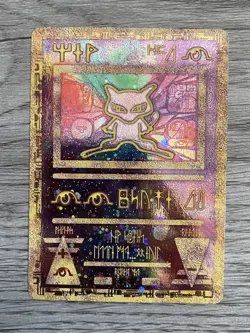 Pokemon Ancient Mew Holo Holographic Card Nintendo Movie Promo Rare - Image 2
