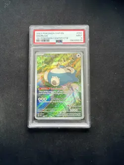 Snorlax SVP 051 - Pokemon Center 151 Stamped Black Star Promo - PSA 9 - Image 1