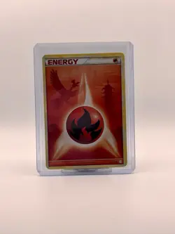 Pokemonn TCG 2010 Fire Energy Common HeartGold SoulSilver 116/123 Ho-Oh - MP - Image 1
