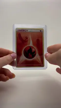 Pokemonn TCG 2010 Fire Energy Common HeartGold SoulSilver 116/123 Ho-Oh - MP - Image 2