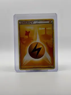 Pokemon TCG 2010 Lightning Energy 118/123 Pokemon HeartGold & SoulSilver - LP - Image 1
