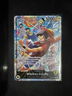 One Piece Monkey.D.Luffy OP15-098 Alt Art Leader Adventure on Kami's Island - Image 1