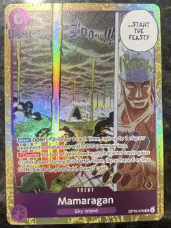 Bandai One Piece Event Mamaragan OP15-078 Foil Full Art SR English - Image 1