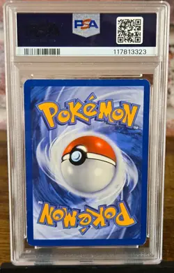 2001 Pokemon Game Entei Rev Foil Pokemon Movie Promo Black Star #34 PSA 5 Swirl - Image 4