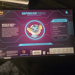 Pokemon TCG - Vaporeon VMAX Premium Collection Box - Image 2