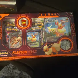 Pokemon TCG Flareon VMAX Premium Collection Promo Kit 2 Cards English 2021 - Image 1