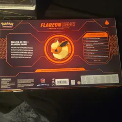 Pokemon TCG Flareon VMAX Premium Collection Promo Kit 2 Cards English 2021 - Image 2