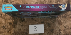 Pokemon Vaporeon VMAX Premium Collection Box Sealed Evolving Skies - Image 4