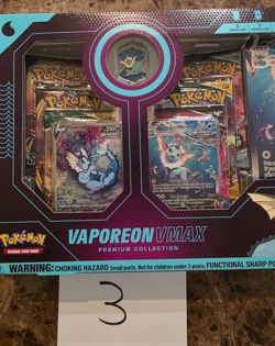 Pokemon Vaporeon VMAX Premium Collection Box Sealed Evolving Skies - Image 5