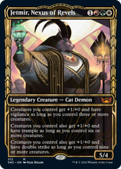 Jetmir Nexus of Revels - GOLDEN AGE SHOWCASE NM (MTG Streets of New Capenna 312) - Image 1