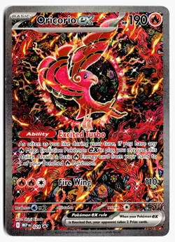 Oricorio ex 024 Holo Promo ME: Mega Evolution Promo Pokemon NM - Image 1