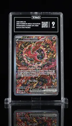 Pokemon Oricorio ex 024 Me: Mega Evolution Promo Holo TAG 9 Promo Card - Image 1