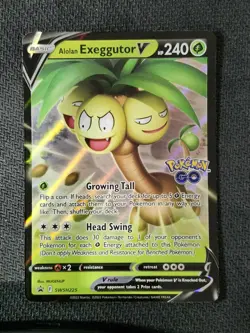 ALOLAN EXEGGUTOR V - SWSH225 -SWORD & SHIELD PROMO - POKEMON CARD - Image 1