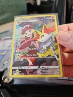 Braixen TG01/TG30 - Pokemon TCG Silver Tempest Trainer Gallery Holo Card NM W90 - Image 1