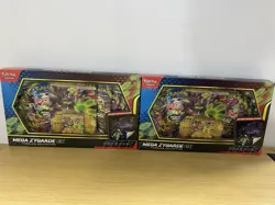 Lot of (2) New And Sealed Pokemon TCG Mega Zygarde Ex Premium Collection Box - Image 1