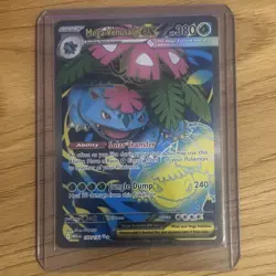 Pokemon TCG Mega Venusaur EX 155/132 ME01 Mega Evolution Holo English - Image 1