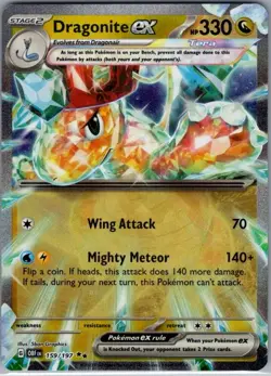 Dragonite ex 159/197 SV03: Obsidian Flames - Pokemon Card - NM - Image 1