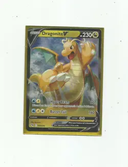 Dragonite V . 049/078 . Pokemon GO . Holo. - Image 1