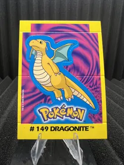 Dragonite #149 - Navarrete Kanto Buildable Card 2000s Vintage - Pokemon Card - Image 1